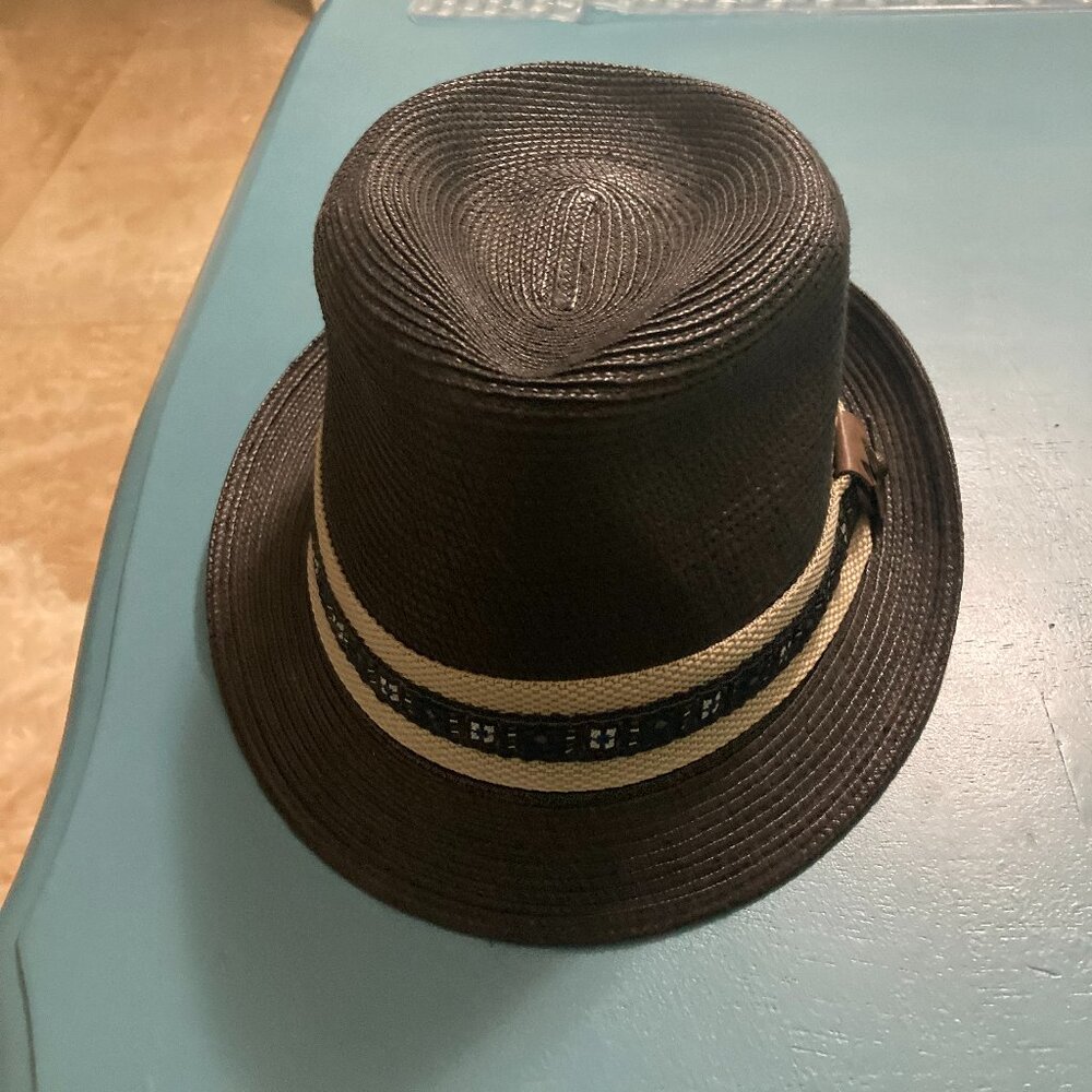 Black Fedora w/golf pin trim